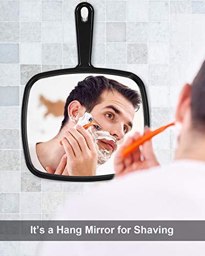 Large Hand Mirror with Handle E553978