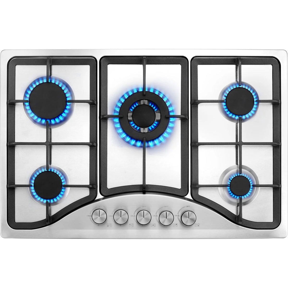 30 inch 5 Burners Gas Cooktop T885
