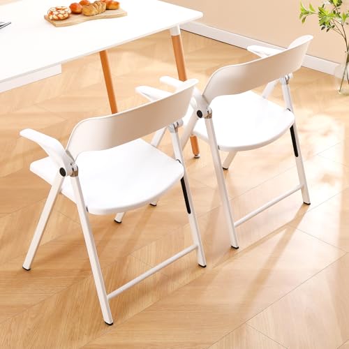 Black Plastic Folding Chair 2 Pack C901381