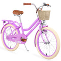 Kids Bike with Woven Basket White H167115