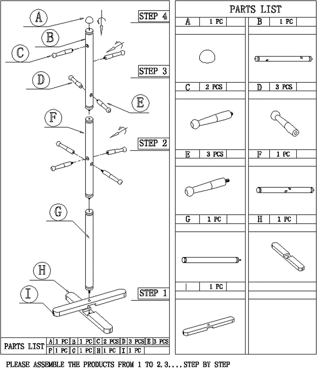 White Kid's Coat Rack F98162