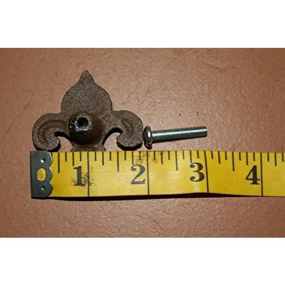 Cast Iron Fleur De Lis Cabinet Knobs, Pack Of 30 G36222
