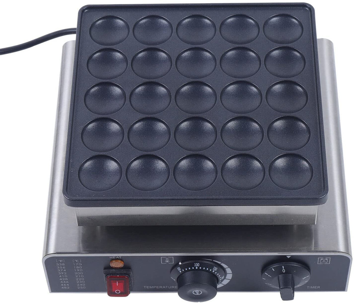 Mini Dutch Pancake Baker Electric Waffle Maker Nonstick B4398